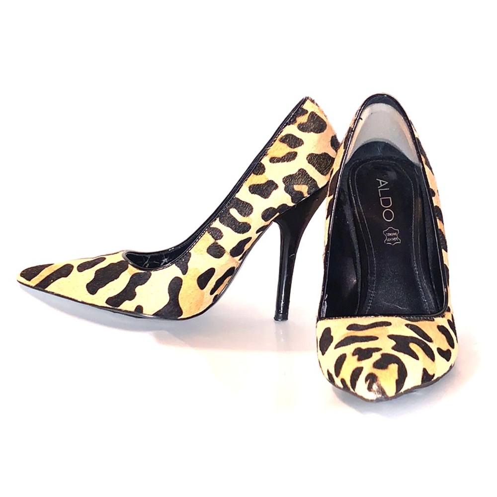 ALDO Cheetah print heels - genuine leather